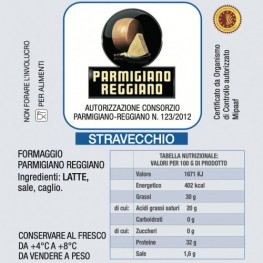 Vendita Parmigiano Reggiano 48 mesi